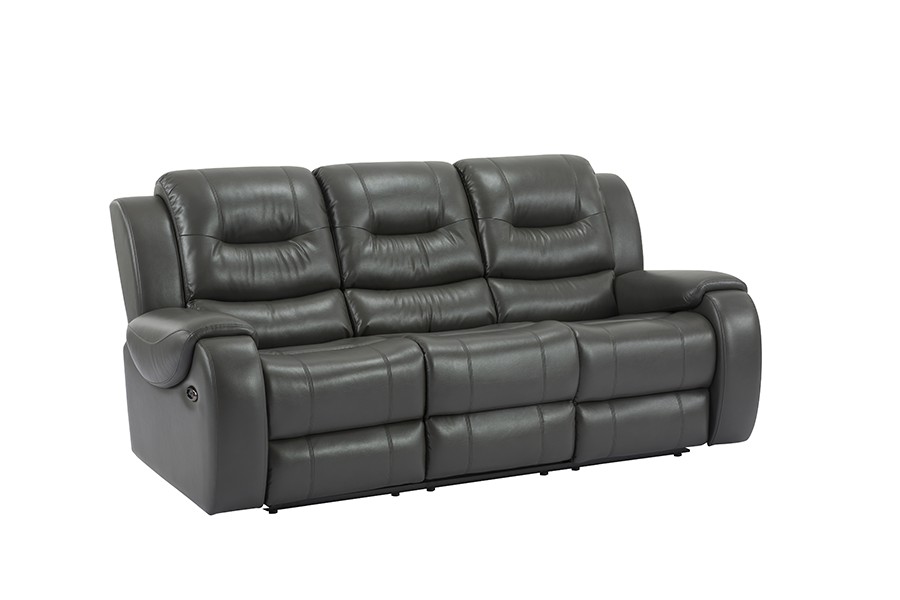 RC-2430 Faux Air Leather Power Reclining Three Seater Sofa