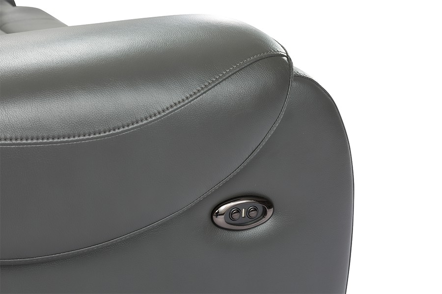 RC-2430 Faux Air Leather Power Reclining Three Seater Sofa
